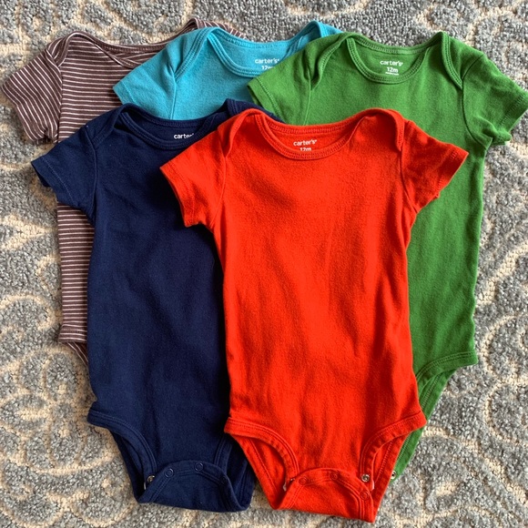 Carter's Other - 12 Mo Baby Boy Onesie Set